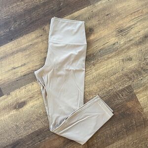 High-Waisted HeyNuts Tan Leggings